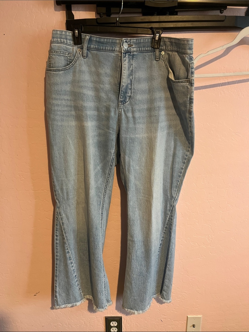 Terra & Sky Light Blue Wide-Leg Jeans